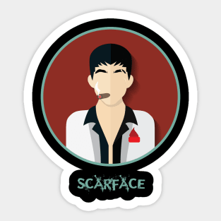 Scarface Sticker